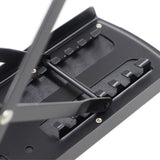 Maxbell Guitar Foot Stool Foldable 6 Position Height Adjustable for Ukulele Acoustic