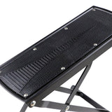 Maxbell Guitar Foot Stool Foldable 6 Position Height Adjustable for Ukulele Acoustic