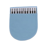 Maxbell Microfiber Clean Cloth 15x19cm Keyboard Cleaning Glove for Piano Brass Flute