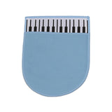 Maxbell Microfiber Clean Cloth 15x19cm Keyboard Cleaning Glove for Piano Brass Flute
