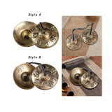 Maxbell Tibetan Tingsha Cymbals for Friends Yoga Decoration Buddhist Tingsha Symbols Style A