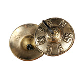 Maxbell Tibetan Tingsha Cymbals for Friends Yoga Decoration Buddhist Tingsha Symbols Style A