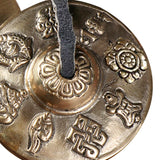 Maxbell Tibetan Tingsha Cymbals for Friends Yoga Decoration Buddhist Tingsha Symbols Style B