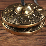 Maxbell Tibetan Tingsha Cymbals for Friends Yoga Decoration Buddhist Tingsha Symbols Style B