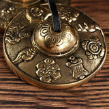 Maxbell Tibetan Tingsha Cymbals for Friends Yoga Decoration Buddhist Tingsha Symbols Style B