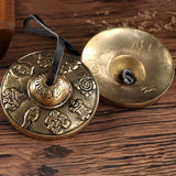 Maxbell Tibetan Tingsha Cymbals for Friends Yoga Decoration Buddhist Tingsha Symbols Style B