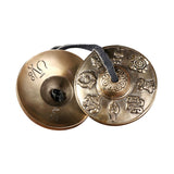 Maxbell Tibetan Tingsha Cymbals for Friends Yoga Decoration Buddhist Tingsha Symbols Style B
