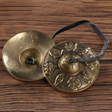 Maxbell Tibetan Tingsha Cymbals for Friends Yoga Decoration Buddhist Tingsha Symbols Style B
