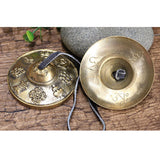 Maxbell Tibetan Tingsha Cymbals Easy to Playing Yoga Decoration Lightweight Chime Bells Style B