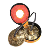 Maxbell Tibetan Tingsha Cymbals Easy to Playing Yoga Decoration Lightweight Chime Bells Style B