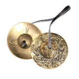 Maxbell Tibetan Tingsha Cymbals Easy to Playing Yoga Decoration Lightweight Chime Bells Style C