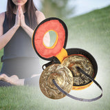Maxbell Tibetan Tingsha Cymbals Easy to Playing Yoga Decoration Lightweight Chime Bells Style C