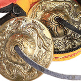 Maxbell Tibetan Tingsha Cymbals Easy to Playing Yoga Decoration Lightweight Chime Bells Style C