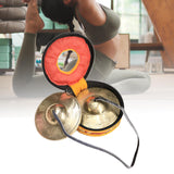 Maxbell Tibetan Tingsha Cymbals Easy to Playing Yoga Decoration Lightweight Chime Bells Style D