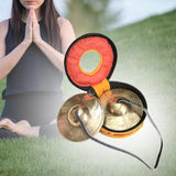 Maxbell Tibetan Tingsha Cymbals Easy to Playing Yoga Decoration Lightweight Chime Bells Style D