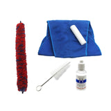 Maxbell 5Pcs Saxophone Sax Cleaner Care Cleaning Kits for Bass Alto Tenor Sax Repair