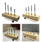 Maxbell 4Pcs Tuning Fork Set for Yoga Tuner Forks for Singing Practice Classroom Use style A