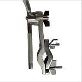 Maxbell Cowbell Clamp with Parallel Action Jaws for Drum Set Clamping Cowbell Stably
