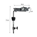 Maxbell Cowbell Clamp with Parallel Action Jaws for Drum Set Clamping Cowbell Stably