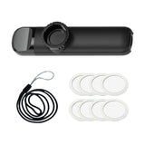 Maxbell Kazoo Musical Accompaniment Adjustable Tone for Kids Music Lovers Gift Prize Black