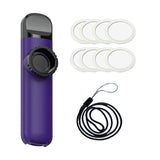 Maxbell Kazoo Musical Accompaniment Adjustable Tone for Kids Music Lovers Gift Prize Violet