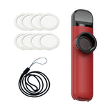 Maxbell Kazoo Musical Accompaniment Adjustable Tone for Kids Music Lovers Gift Prize Red