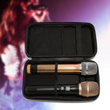 Maxbell Microphone Storage Case EVA Zipper Carry Bag for Business Camping Travelling