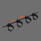 Maxbell Guitar Finger Expansion Universal Portable Device Hand Grip  black and M