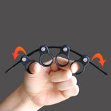 Maxbell Guitar Finger Expansion Universal Portable Device Hand Grip  black and M