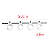 Maxbell Guitar Finger Expansion Universal Portable Device Hand Grip  White and L