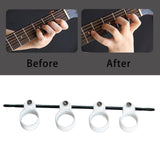 Maxbell Guitar Finger Expansion Universal Portable Device Hand Grip  White and S