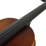 Maxbell Solid Wood Violin Acoustic Violin 4/4 Violin for Birthday Concert Practicing