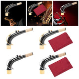 Maxbell Alto Saxophone Neck Durable Sax Replacement Part Brass for Alto Saxophone Golden