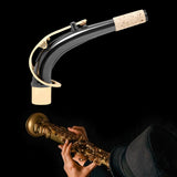 Maxbell Alto Saxophone Neck Durable Sax Replacement Part Brass for Alto Saxophone Golden