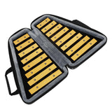 Maxbell Glockenspiel with Mallet Musical Instrument 16 Tone Xylophone for Kids Gifts