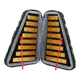 Maxbell Glockenspiel with Mallet Musical Instrument 16 Tone Xylophone for Kids Gifts