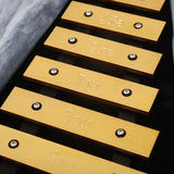 Maxbell Glockenspiel with Mallet Musical Instrument 16 Tone Xylophone for Kids Gifts