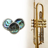 Maxbell Trumpet Gig Buttons Durable Replacement Key Parts for Studio Practicing Club Style G