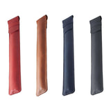 Maxbell Drumsticks Storage Bag Durable Carrying Case Portable Drumstick Leather Case Red