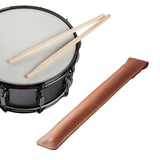 Maxbell Drumsticks Storage Bag Durable Carrying Case Portable Drumstick Leather Case Brown