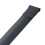 Maxbell Drumsticks Storage Bag Durable Carrying Case Portable Drumstick Leather Case Black