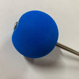 Maxbell Felt Bass Drum Beater Metal Shaft Drum Upgrade Replacement Drum Pedal Beater