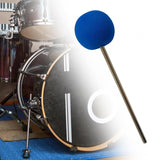 Maxbell Felt Bass Drum Beater Metal Shaft Drum Upgrade Replacement Drum Pedal Beater