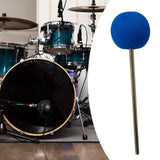 Maxbell Felt Bass Drum Beater Metal Shaft Drum Upgrade Replacement Drum Pedal Beater
