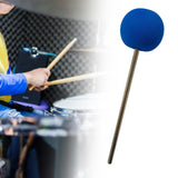 Maxbell Felt Bass Drum Beater Metal Shaft Drum Upgrade Replacement Drum Pedal Beater