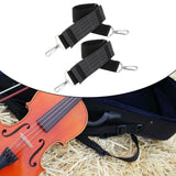 Maxbell Backpack Strap Strap Backpack Violin Case Strap for Electric Bass Violin Bag 110cm