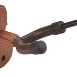 Maxbell Violin Wall Mount Hanger Violin Wall Stand for Music Room Decor Viola Violin Mahogany