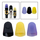 Maxbell Clarinet Cap Maintenance Dustproof Instrument Accessory Mouthpiece Protector black