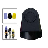 Maxbell Clarinet Cap Maintenance Dustproof Instrument Accessory Mouthpiece Protector black