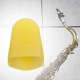 Maxbell Clarinet Cap Maintenance Dustproof Instrument Accessory Mouthpiece Protector yellow